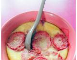 Clafoutis aux fraises et vanille