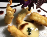 Tempura de brie