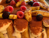 Tiramisu de fruits aux spéculoos