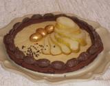 Tarte chocolat-verveine