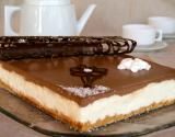 Entremets vanille-chocolat