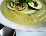 Velouté de courgette au St Môret