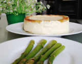 Cheesecake aux asperges