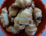 Mini-croissants au Nutella