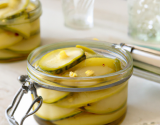 Pickkles de courgettes pour apéro