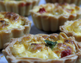 Mini quiche maraîchère