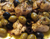 Chapon aux olives