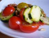 Salade de courgettes fraîche et mentholée