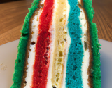 Cake tricolore