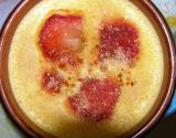 Crème brûlée passion fraise