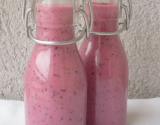 Smoothie framboises-myrtilles