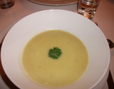 Velouté de courgettes fait maison