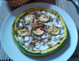 Tarte light aux courgettes et au riz