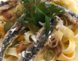 Tagliatelles aux sardines