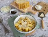 Rigatoni "cacio e pepe" au Grana Padano AOP