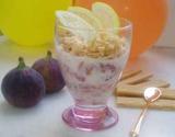 Verrine aux figues et citron