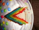 Rainbow Cake glaçage au beurre