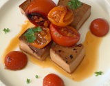 Le foie d'oie à la tomate