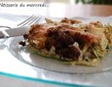 Lasagnes de poulet aux épinards et ricotta