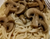 Capellini aux champignons