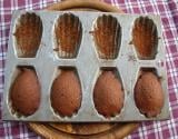 Madeleines au chocolat et fleur de maïs