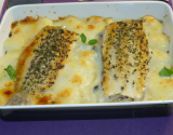 Filets de hareng en gratin