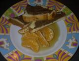 Clémentines au sirop et tartines nutella
