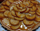 Tarte pommes caramel