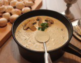 Fondue de champignons