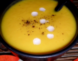 Soupe de carottes au lait de coco sans épices