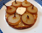 Tatin de poires au Roquefort