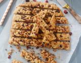 Cookies sticks noix de pécan et cranberries