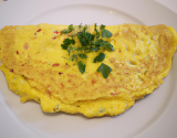 Omelette à la moutarde