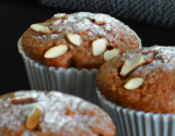 Muffins poudre d'amandes/farine châtaignes