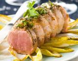 Mini-rôti d'agneau aux endives caramélisées