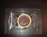 Tartelette au chocolat et à la vanille