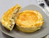 Mini-tourtes au poulet, comté et champignons