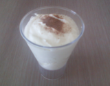 Mousse au chocolat blanc