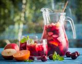 Sangria aux fruits rouges