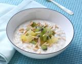 Overnight oats ou porridge sans cuisson au kiwi