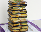 Mille-feuilles d'aubergine