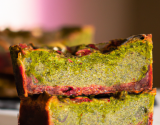 Cake aux pestos verde et rosso