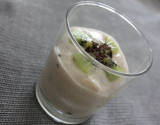 Mousse banane aux kiwis