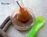 Poire au four sauce carambar traditionnelle