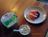 Dips de légumes avec sa crème au cottage cheese