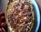 Quiche aux poireaux poulet