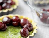 Tartelettes cerises-pistache