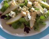 Salade de poire au roquefort