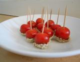 Petites tomates d'amour pour l'apéritif