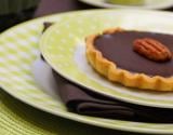 Tarte au chocolat et noix de pécan